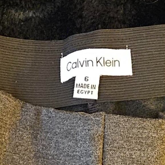 Calvin Klein Slip On Gray Pants - Picture 3 of 5